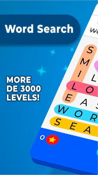 Word Search [MOD: Много монет/Энергии] - Скриншот 1