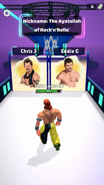 Wrestling Trivia Run (Рестлинг Тривия Ран) [MOD: Premium/Unlocked] - Скриншот 1
