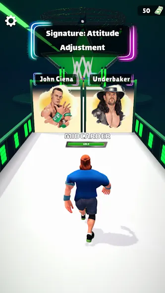 Wrestling Trivia Run (Рестлинг Тривия Ран) [MOD: Premium/Unlocked] - Скриншот 4