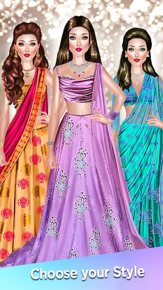Dress Up Game-Make Up games [MOD: Много монет/Энергии] - Скриншот 3