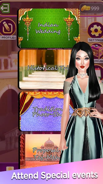 Dress Up Game-Make Up games [MOD: Много монет/Энергии] - Скриншот 5