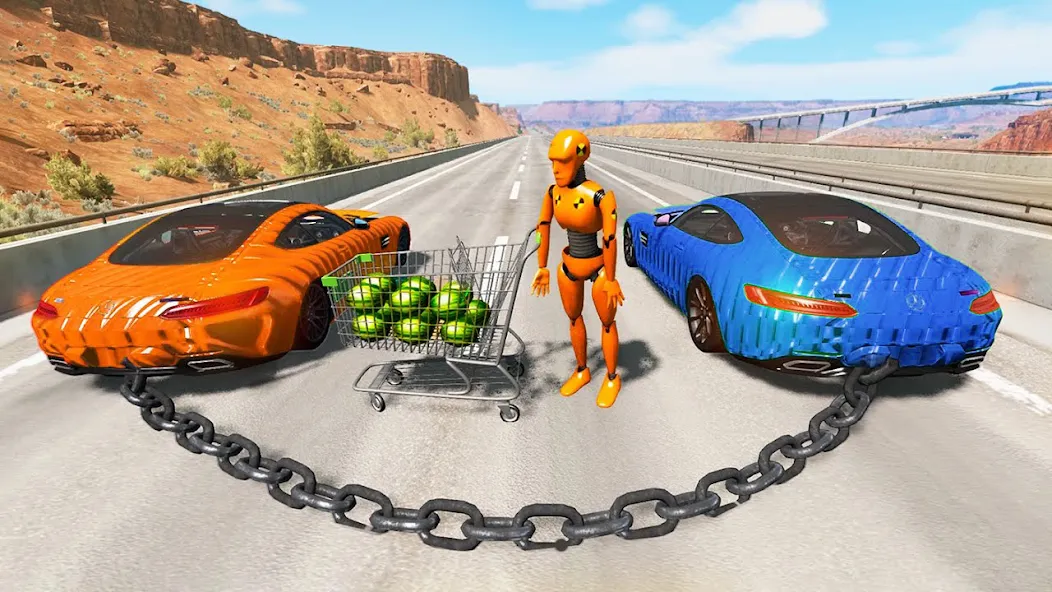 Car Crash: 3D Mega Demolition (Кар краш) [MOD: Premium/Unlocked] - Скриншот 4