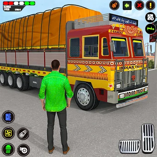 Indian Truck Drive Truck Games (Индийский грузовой симулятор) [MOD: Мод Меню/Взлом] - Скриншот 1