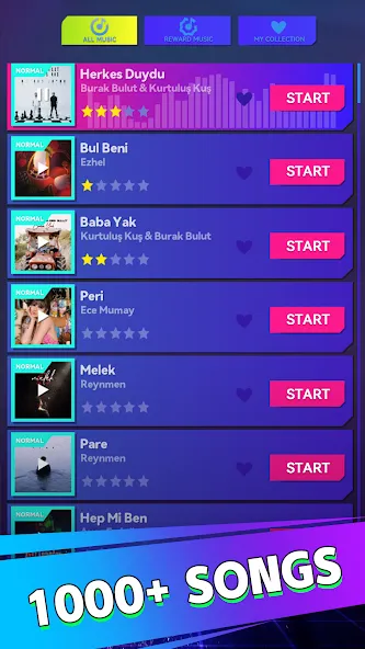 Beat Dancing EDM:music game (Бит Дэнсинг ЭДМ) [MOD: Premium/Unlocked] - Скриншот 1