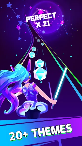 Beat Dancing EDM:music game (Бит Дэнсинг ЭДМ) [MOD: Premium/Unlocked] - Скриншот 2