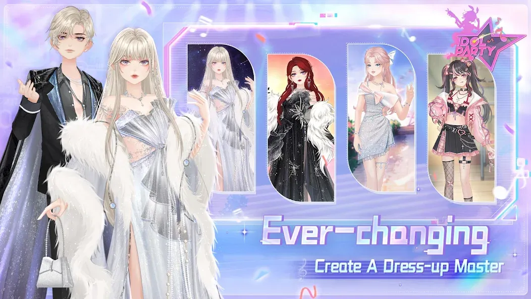 Idol Party (Айдол Пати) [MOD: Mega Mod/Меню] - Скриншот 4