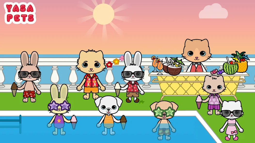 Yasa Pets Vacation (Яса Петс Вакейшн) [MOD: Разблокировано] - Скриншот 3