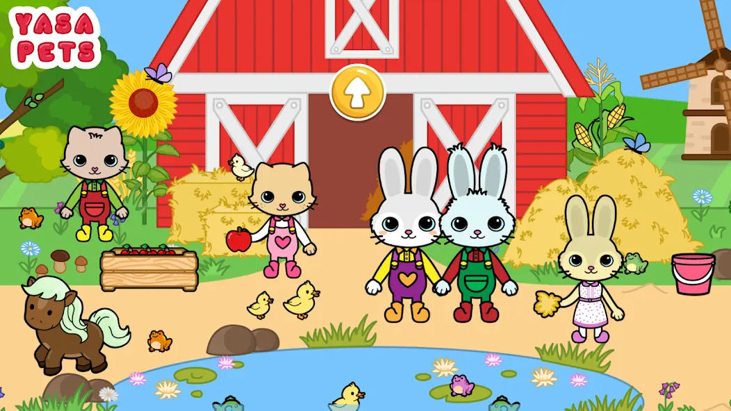 Yasa Pets Farm (Яса Петс Фарм) [MOD: Меню/Много денег] - Скриншот 1