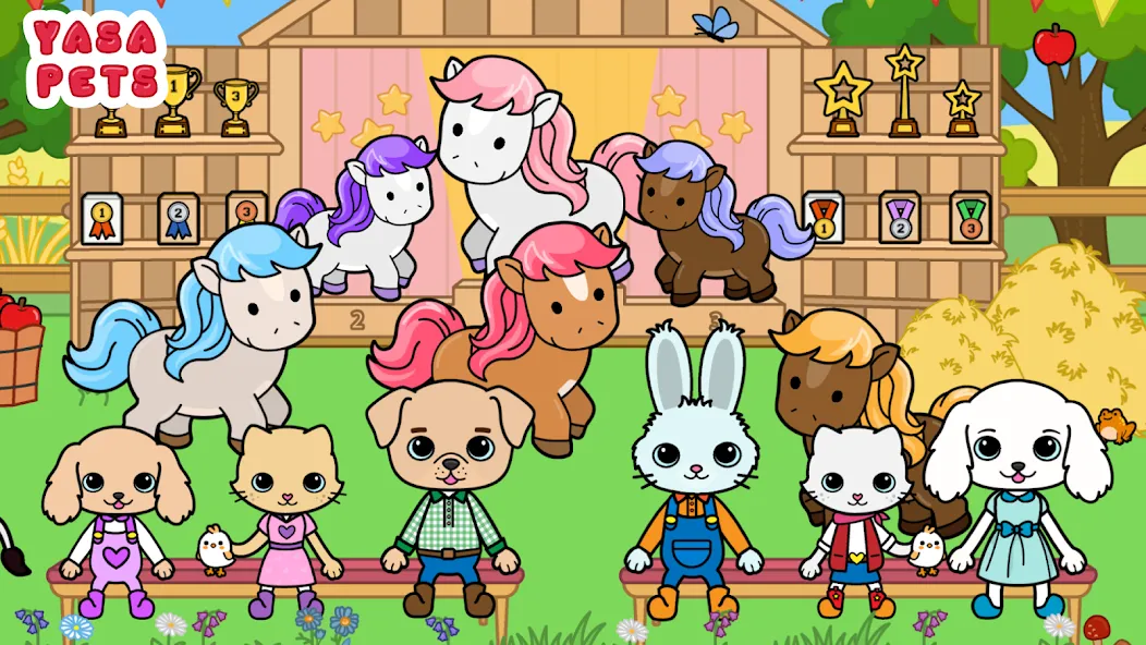 Yasa Pets Farm (Яса Петс Фарм) [MOD: Меню/Много денег] - Скриншот 2