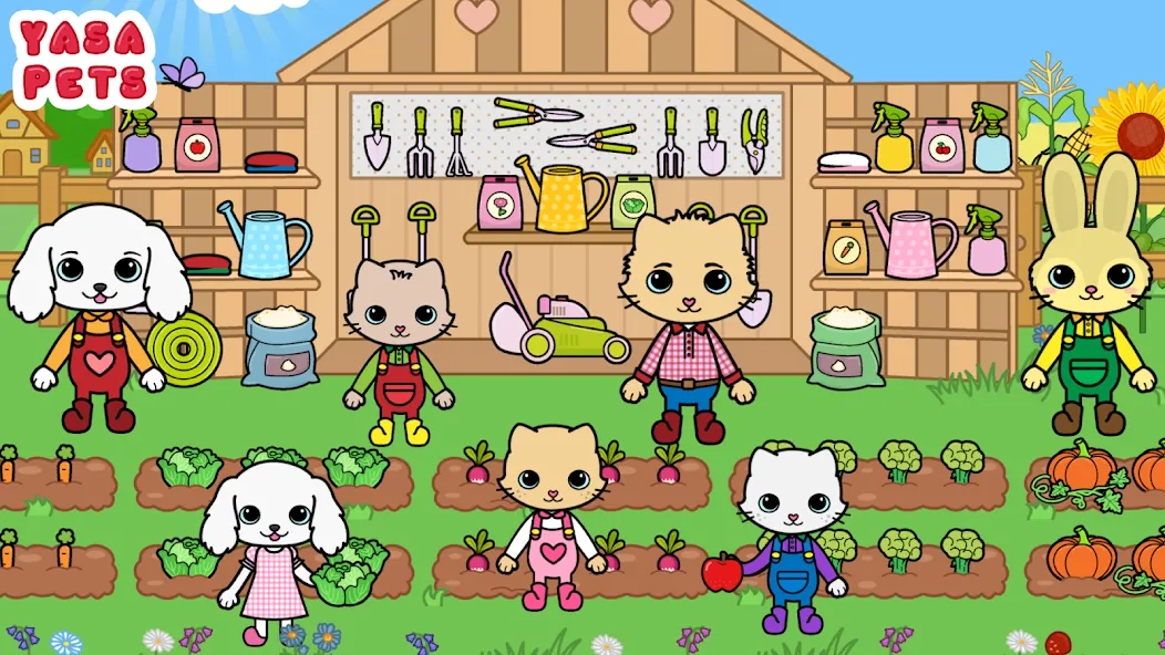 Yasa Pets Farm (Яса Петс Фарм) [MOD: Меню/Много денег] - Скриншот 5
