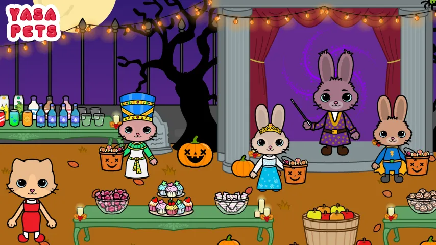Yasa Pets Halloween (Яса Петс Хэллоуин) [MOD: Premium/Unlocked] - Скриншот 5