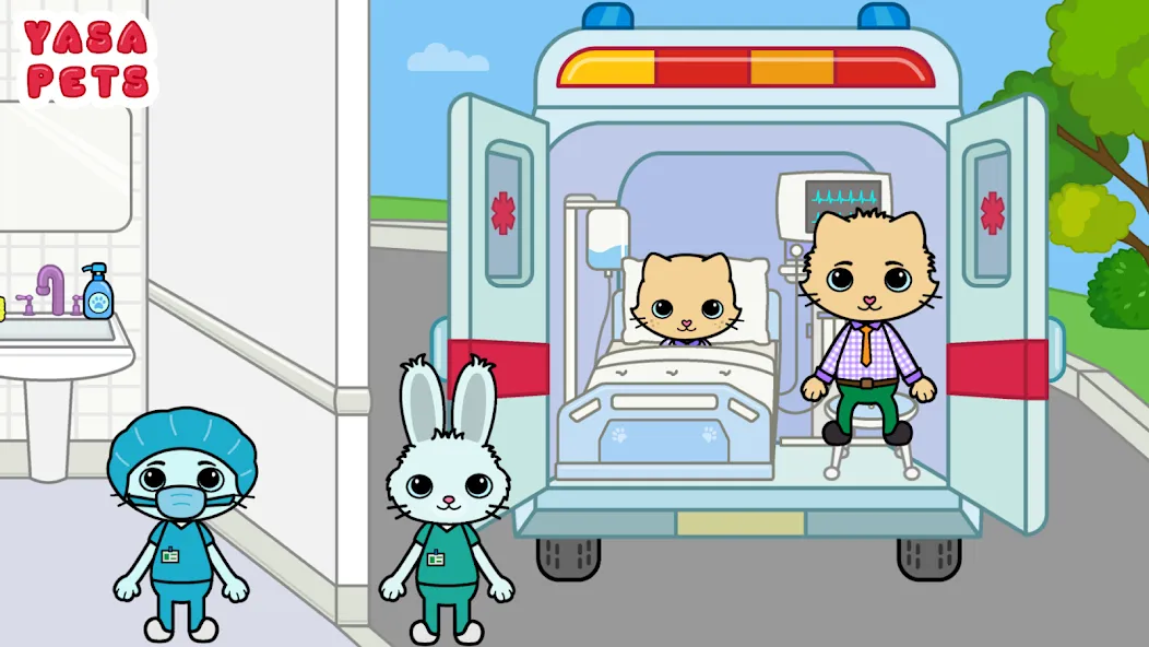 Yasa Pets Hospital (Яса Петс Хоспитал) [MOD: Все разблокировано] - Скриншот 1