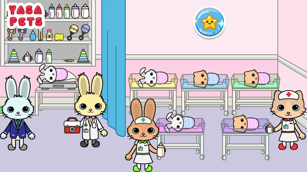 Yasa Pets Hospital (Яса Петс Хоспитал) [MOD: Все разблокировано] - Скриншот 2