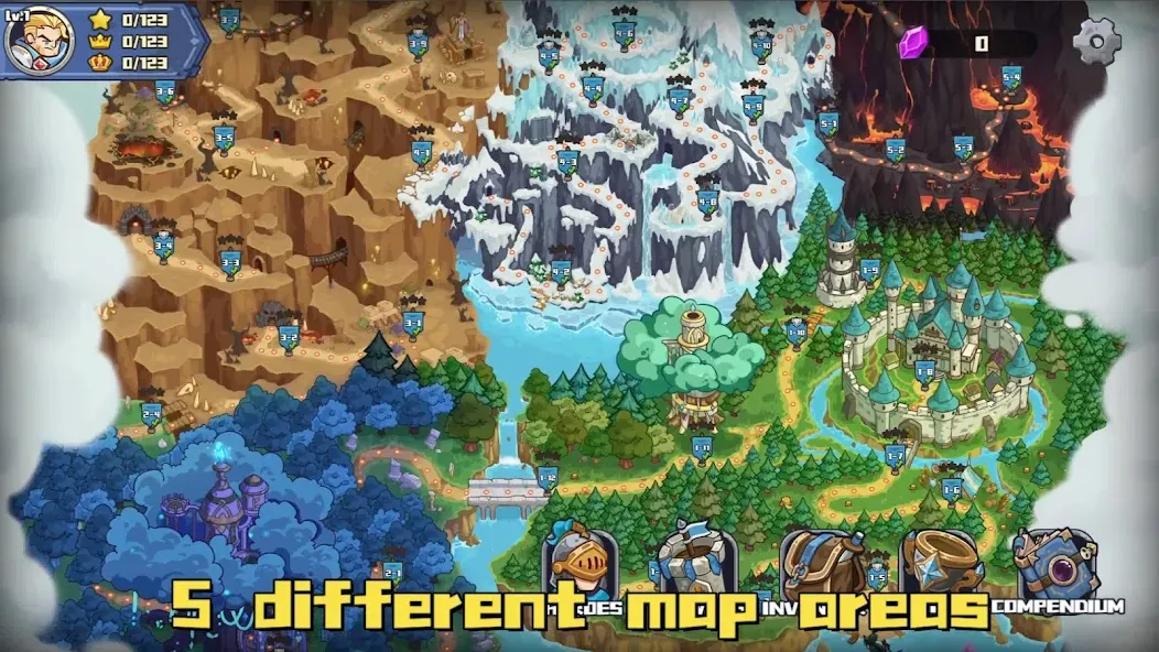 Chrono Crystal — Tower Defense (Хроно Кристалл) [MOD: Меню/Много денег] - Скриншот 1