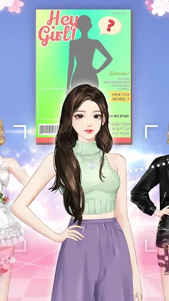 Fashion City：Style&Dress Up [MOD: Бесконечные деньги] - Скриншот 1