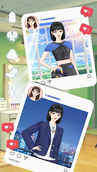 Fashion City：Style&Dress Up [MOD: Бесконечные деньги] - Скриншот 3