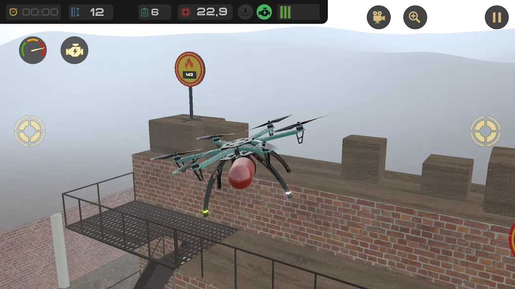 Edu Drone Simulator [MOD: Разблокировано] - Скриншот 2