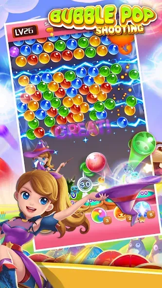Bubble Pop — Classic Bubble Sh (Бабл Поп) [MOD: Разблокировано] - Скриншот 1