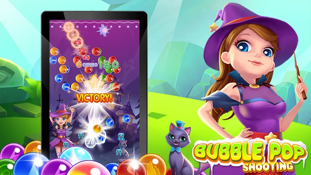 Bubble Pop — Classic Bubble Sh (Бабл Поп) [MOD: Разблокировано] - Скриншот 5