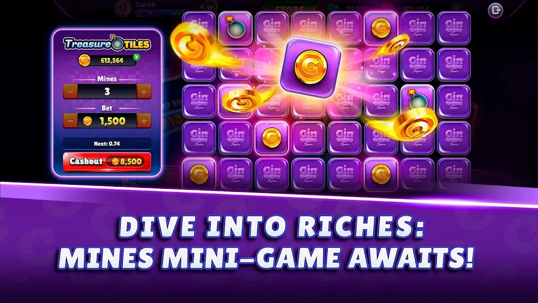 Gin Rummy Super — Card Game (Джин Рамми Супер) [MOD: Все открыто] - Скриншот 4