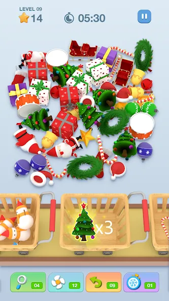 Joy Match 3D (Джой Матч 3D) [MOD: Меню/Много денег] - Скриншот 5