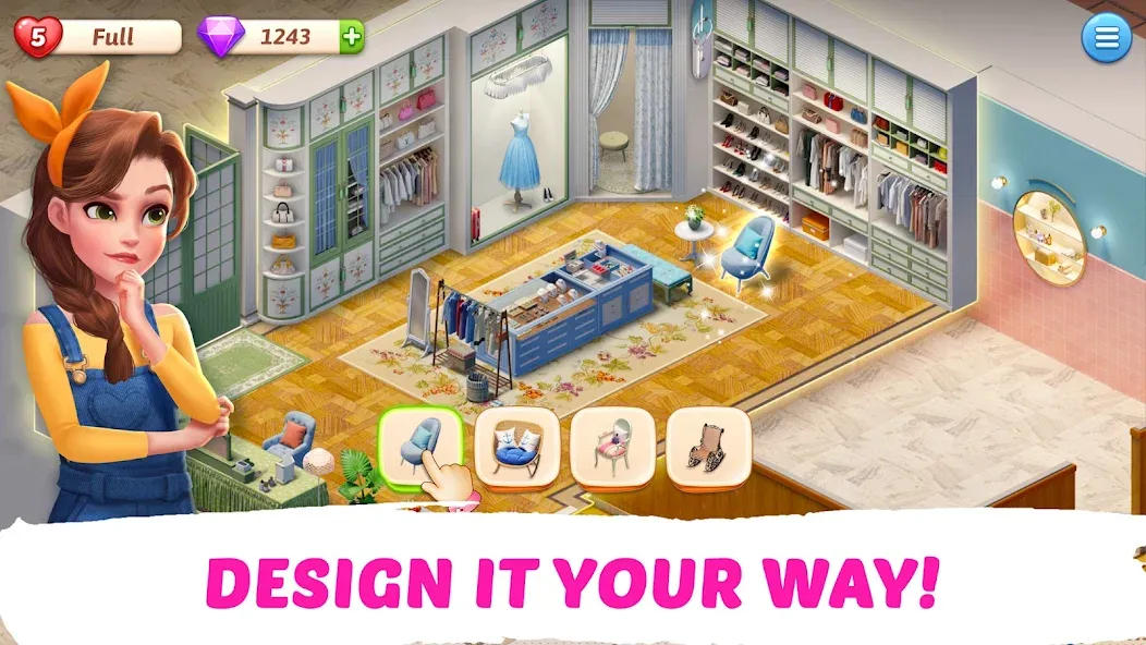 My Story — Mansion Makeover [MOD: Разблокировано] - Скриншот 3