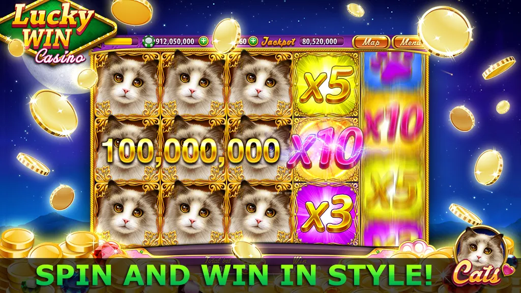 Lucky Win Casino™ SLOTS GAME (Лаки Вин казино СЛОТЫ ИГРА) [MOD: Мод Меню/Взлом] - Скриншот 1