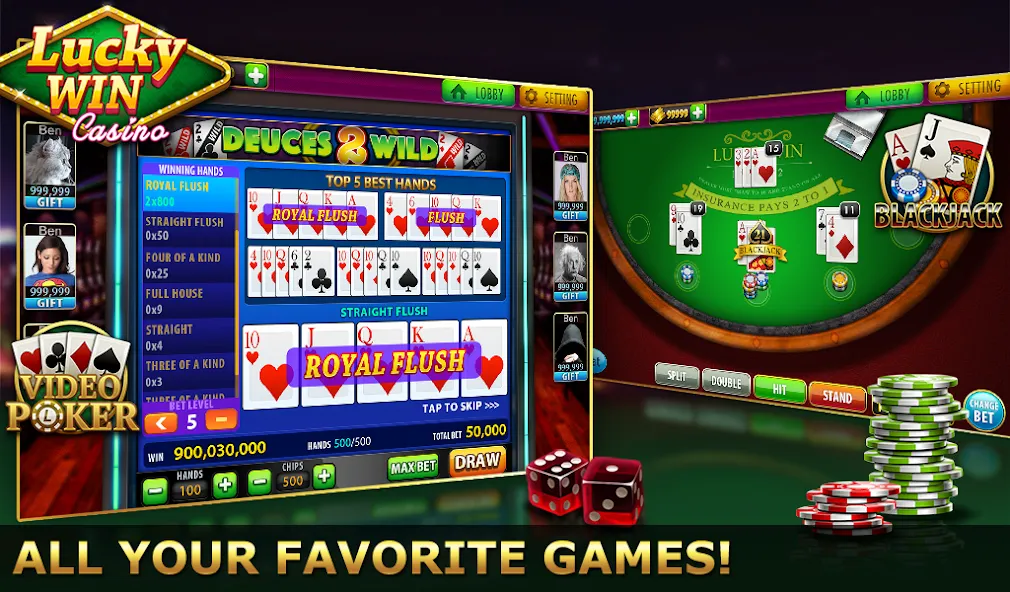 Lucky Win Casino™ SLOTS GAME (Лаки Вин казино СЛОТЫ ИГРА) [MOD: Мод Меню/Взлом] - Скриншот 5