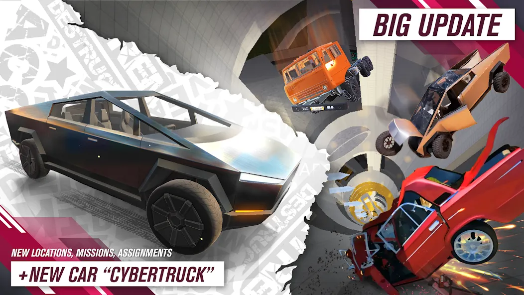 All Cars Crash (Олл Карс Краш) [MOD: Разблокировано] - Скриншот 1