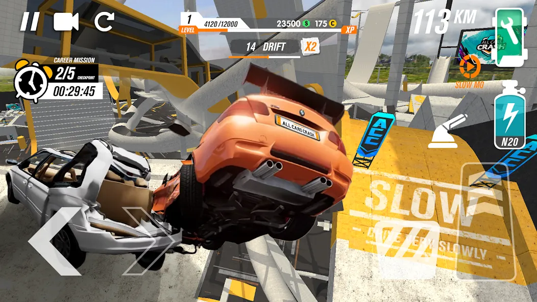 All Cars Crash (Олл Карс Краш) [MOD: Разблокировано] - Скриншот 4