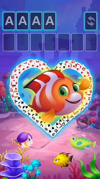 Solitaire Fish Klondike Card (Солитер Карточная игра Клондайк Фиш) [MOD: Все открыто] - Скриншот 4