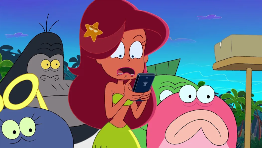 Zig & Sharko Driving Game [MOD: Бесконечные деньги] - Скриншот 1