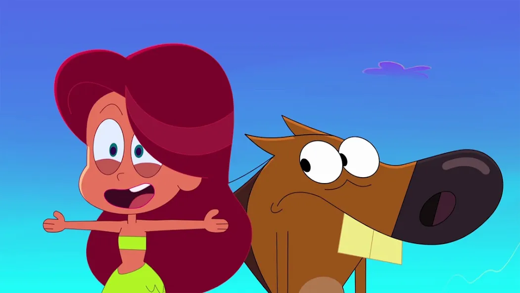 Zig & Sharko Driving Game [MOD: Бесконечные деньги] - Скриншот 2