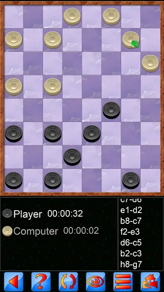 Checkers, draughts and dama [MOD: Много монет/Энергии] - Скриншот 1