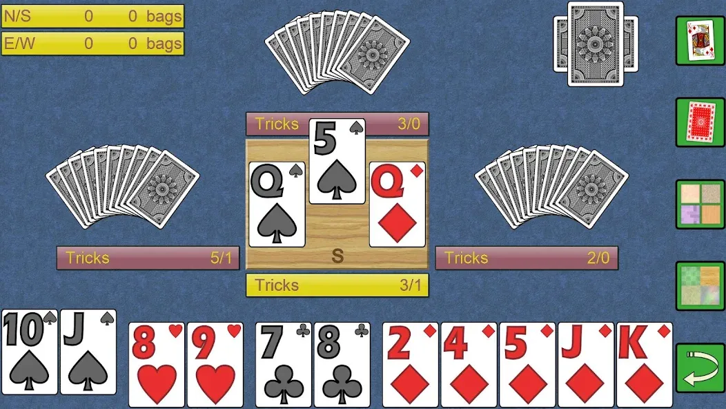 Spades V+, spades card game [MOD: Все разблокировано] - Скриншот 1
