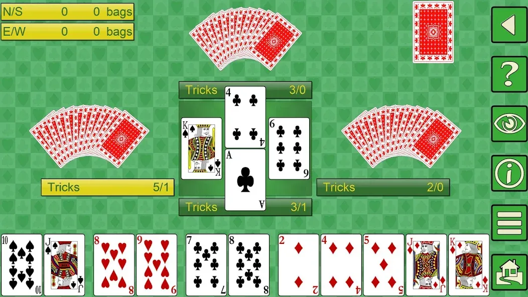 Spades V+, spades card game [MOD: Все разблокировано] - Скриншот 5