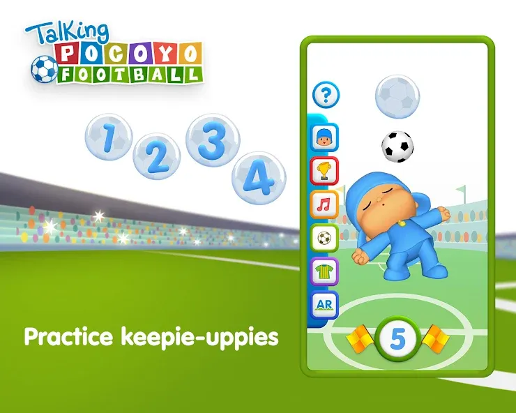 Talking Pocoyo Football [MOD: Мод Меню/Взлом] - Скриншот 5