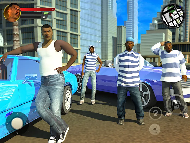 Mafia Crime: Cars & Gang Wars (Сан Андреас Авто Банды Войны) [MOD: Меню/Много денег] - Скриншот 3