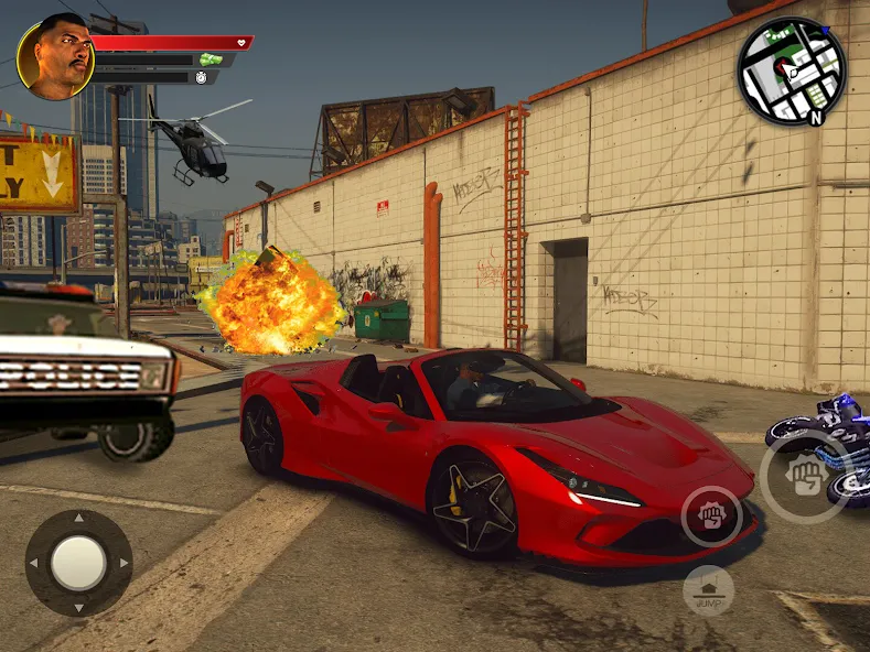 Mafia Crime: Cars & Gang Wars (Сан Андреас Авто Банды Войны) [MOD: Меню/Много денег] - Скриншот 4