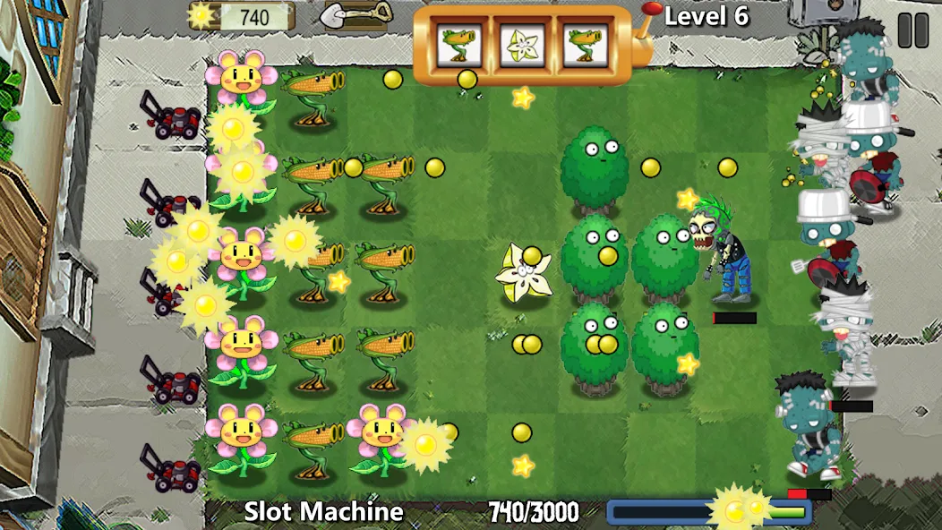 Plants' War [MOD: Все разблокировано] - Скриншот 1