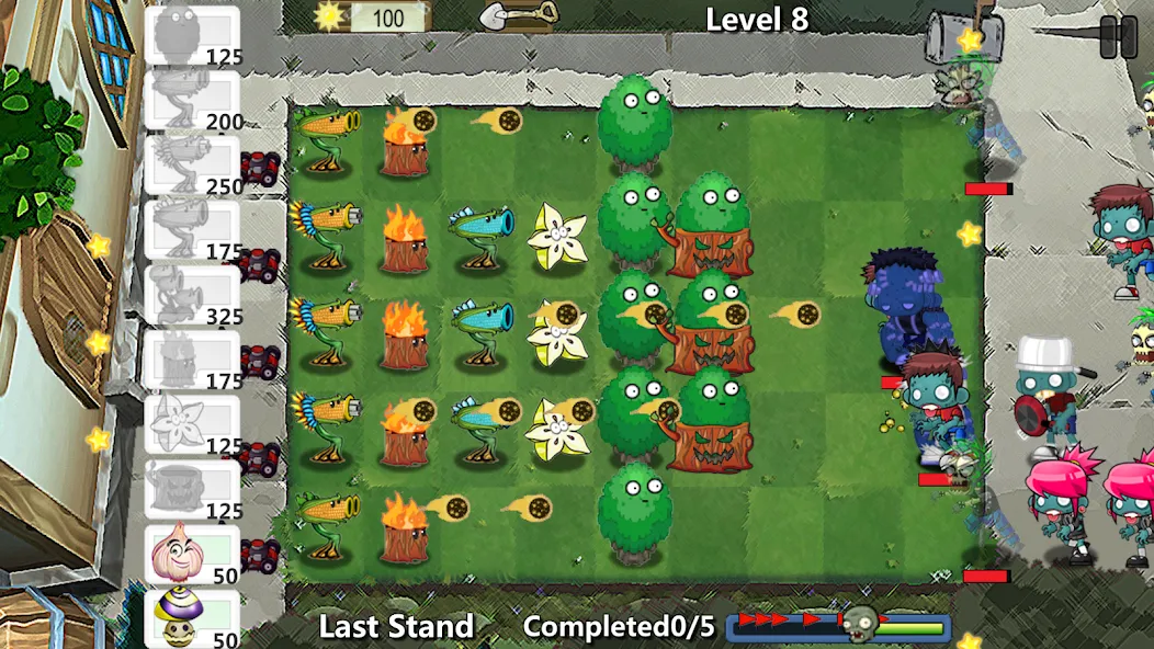 Plants' War [MOD: Все разблокировано] - Скриншот 3