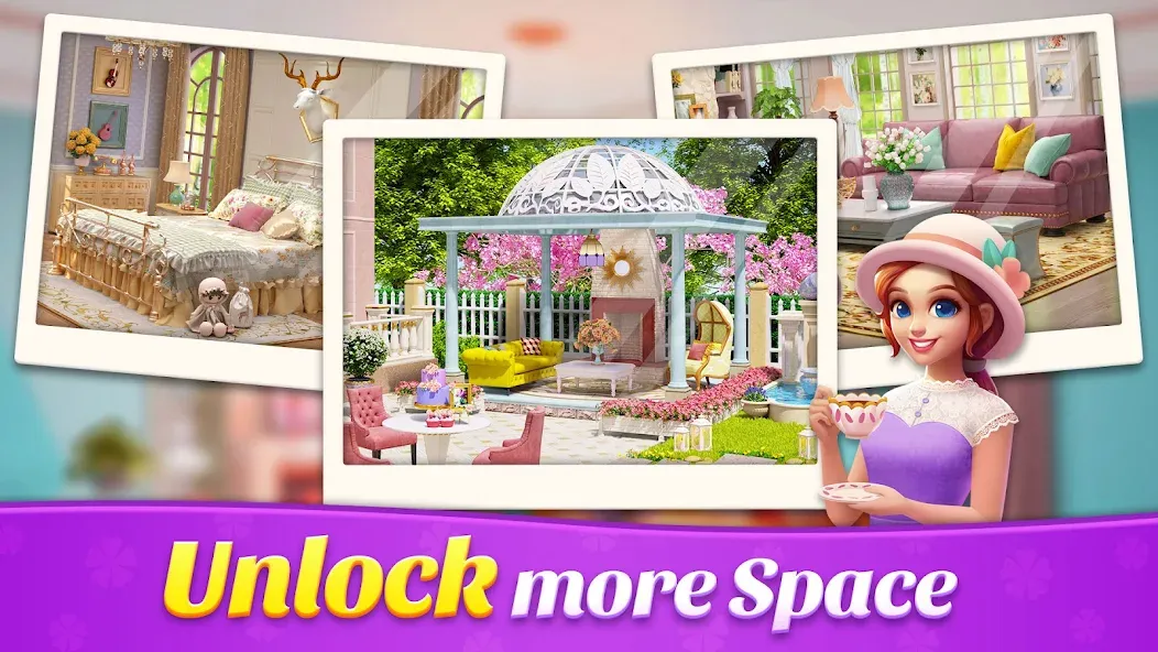 Space Decor : Villa (Спейс Декор) [MOD: Все разблокировано] - Скриншот 4
