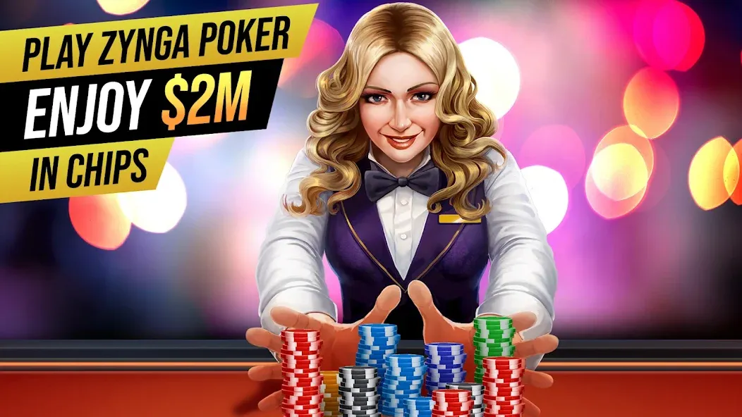 Zynga Poker ™ – Texas Holdem (Зинга Покер) [MOD: Бесконечные деньги] - Скриншот 2