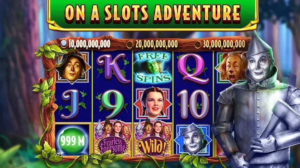 Wizard of Oz Slots Games (Волшебник из страны Оз игровой автомат) [MOD: Мод Меню/Взлом] - Скриншот 3