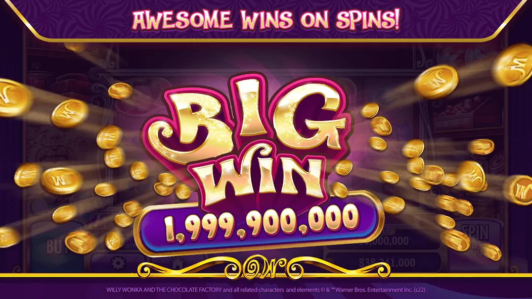 Willy Wonka Vegas Casino Slots (Вилли Вонка Вегас Казино Слоты) [MOD: Все открыто] - Скриншот 2