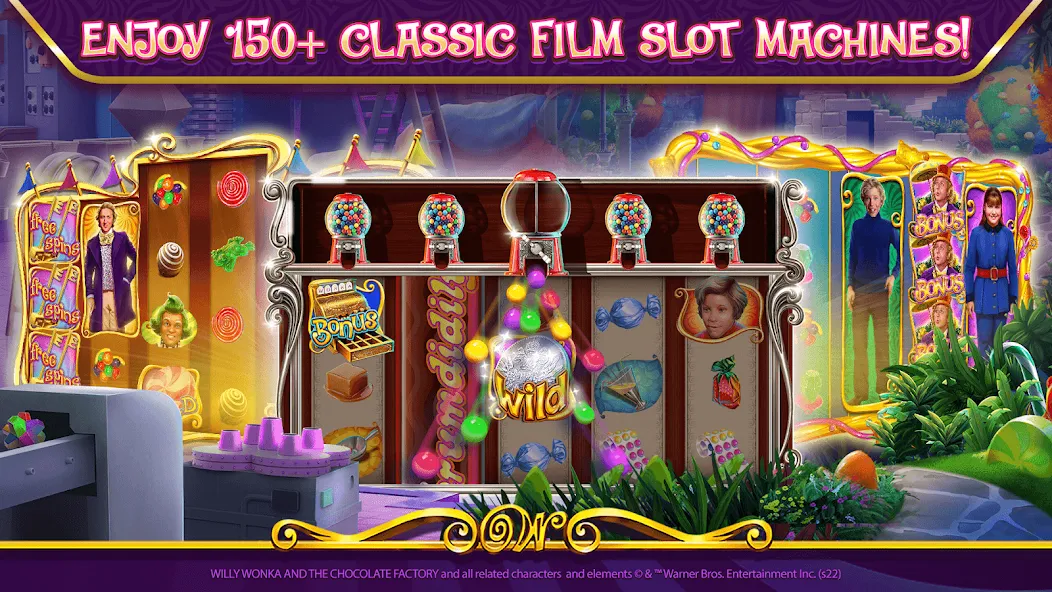 Willy Wonka Vegas Casino Slots (Вилли Вонка Вегас Казино Слоты) [MOD: Все открыто] - Скриншот 3