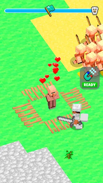 Craft Commander – Mine & Build (Крафт Коммандер) [MOD: Много монет/Энергии] - Скриншот 2