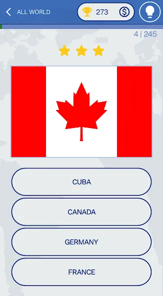 The Flags of the World Quiz [MOD: Mega Mod/Меню] - Скриншот 3