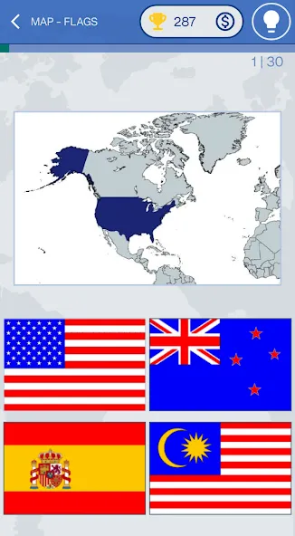 The Flags of the World Quiz [MOD: Mega Mod/Меню] - Скриншот 4
