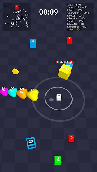 Cube Arena 2048: Merge Numbers [MOD: Мод Меню/Взлом] - Скриншот 4
